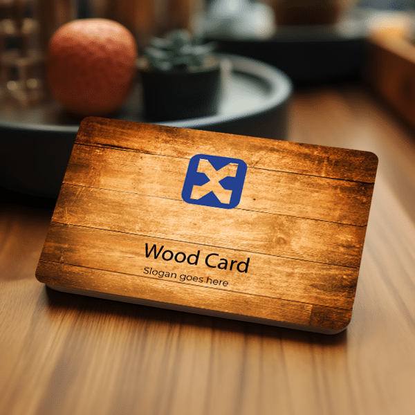 Wood Card web